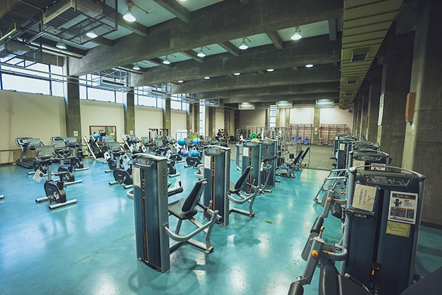 天白体育館内トレーニングルーム
